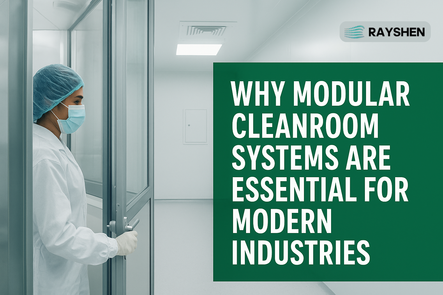 Why Modular Cleanroom Systems Are Essential for Modern Industries